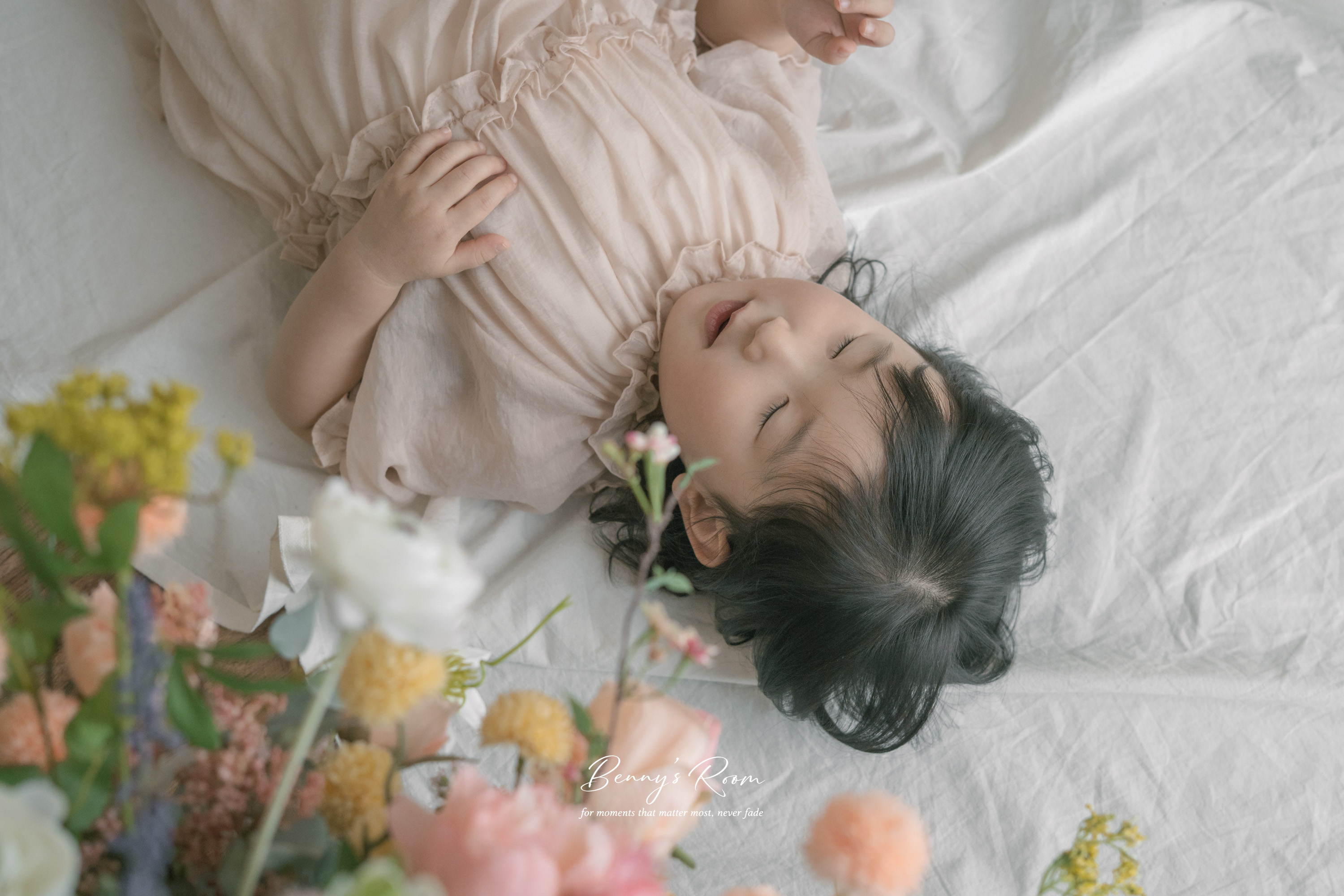 따뜻한 베니의 정원 스냅