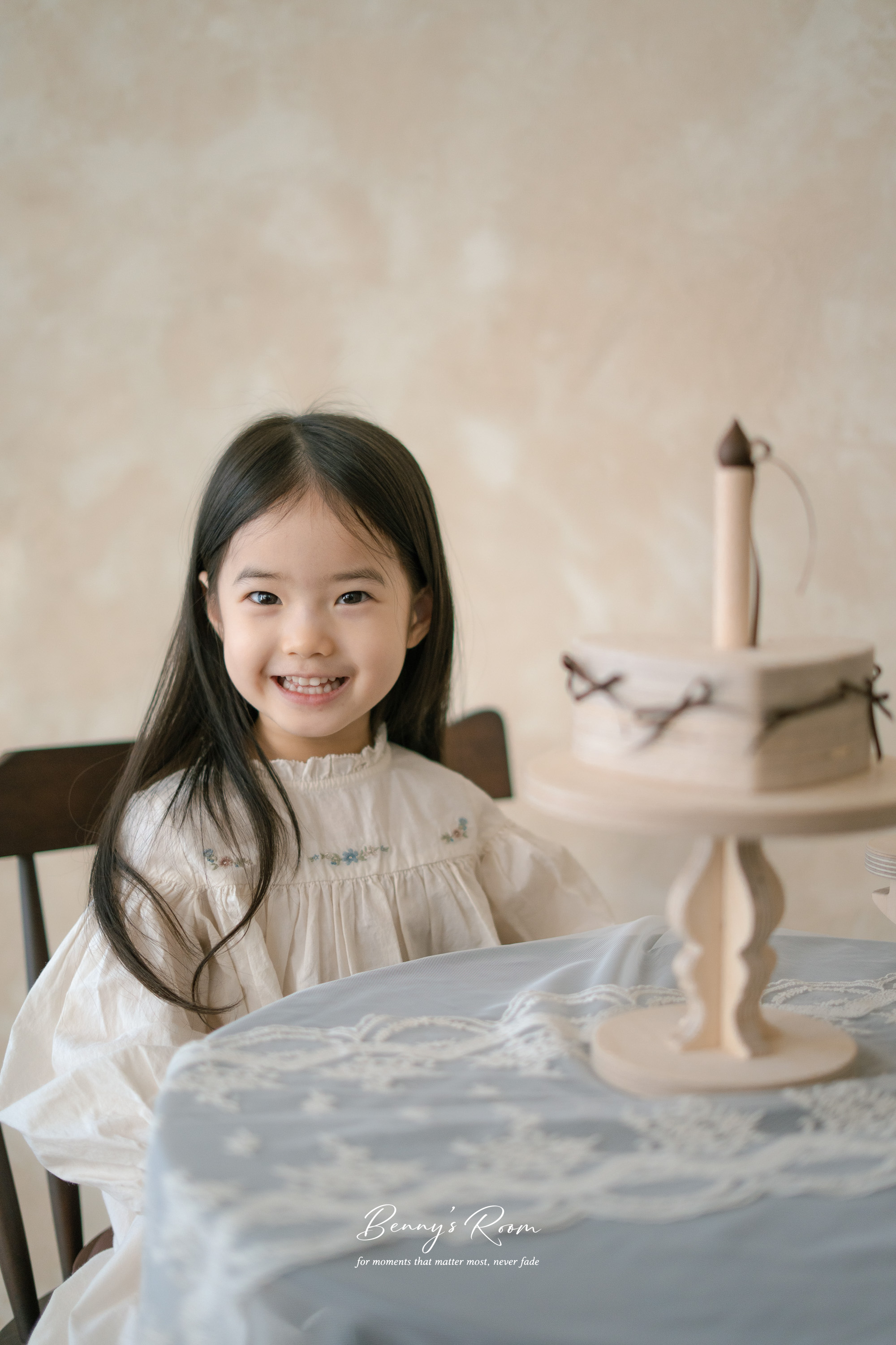 생일파티 촬영 장면