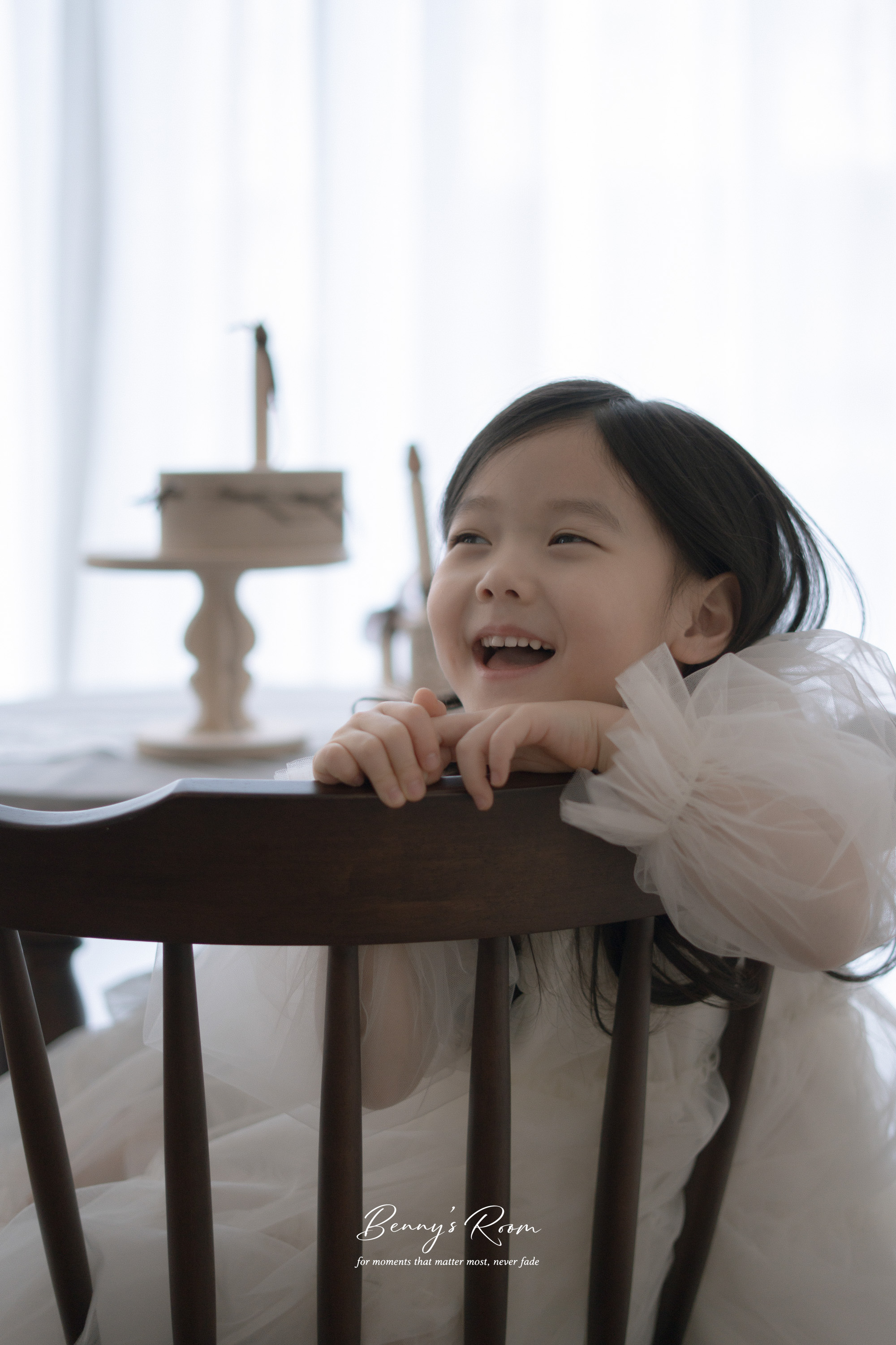 생일파티 테이블 촬영