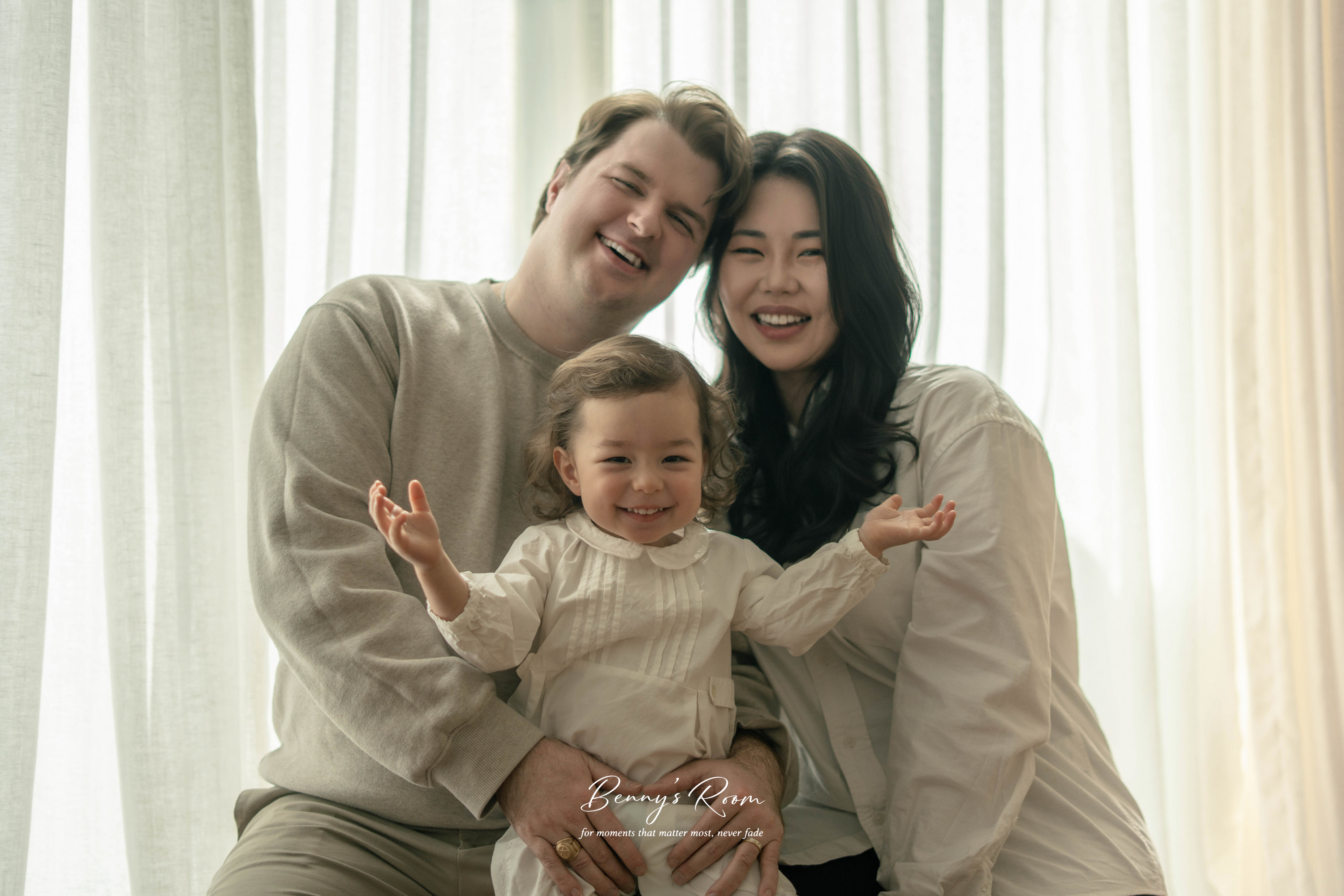 가족사진 촬영 예시